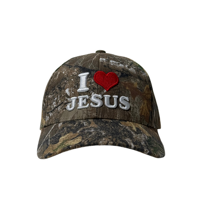 I <3 Jesus Snapback - Realtree