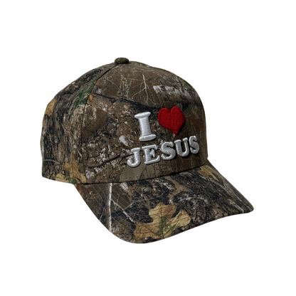 I <3 Jesus Snapback - Realtree