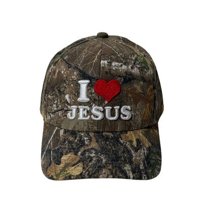 I <3 Jesus Snapback - Realtree